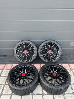 Alu kola 5x112 R19 MAM RS4 - Černe - 5