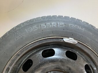 Sada zimních kol Škoda 195/55R15 5x100 vč poklic - 5