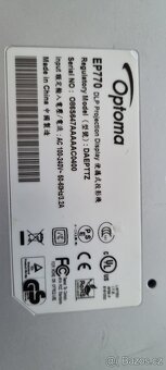 Optoma projektor DLP EP770 + HDMI kabel redukce - 5