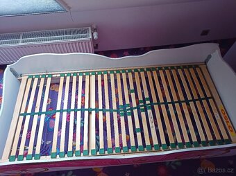 Dětská (dívčí) postel s kočárem - 5