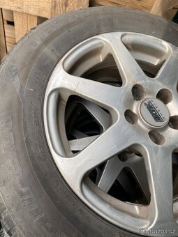 Alu kola 15” 5x100 a celoroční pneu 195/65/R15 - 5