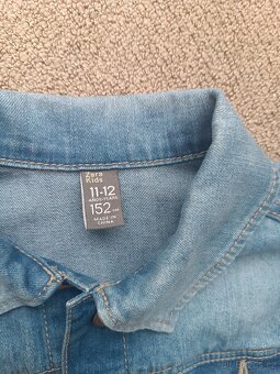 Riflová bunda vel. 152 Zara - 5