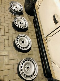 16 " plechový disk Vw 6.5x16 5x112 ET33 - 5
