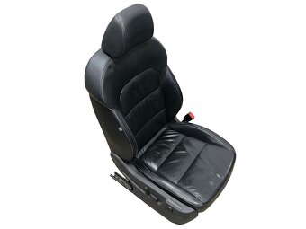 Sedačky černá kůže Škoda Superb 2 sedan r.v. 2009 - 5