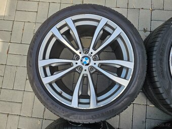 Originální alu kola BMW x5,x6 F15,F16 + letní pneu - 5