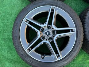 Originál alu kola Mercedes 5x112 R18 C class zima - 5