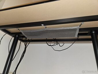 IKEA stůl Bekant černý - 5
