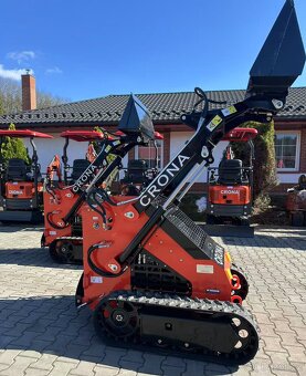 Smykový mini nakladač 380, pásový nakladač - 5