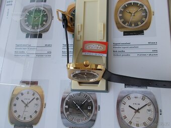 funkcni nove nenosene komplet hodinky prim rok 1965 kostka - 5