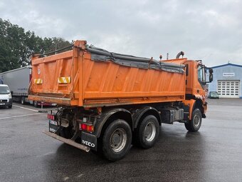 IVECO TRAKKER 450 6X6 třístranný sklápěč MEILLER - 5