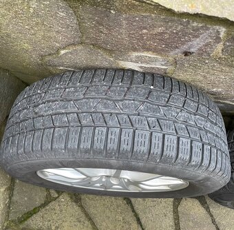 Alu kola Mercedes 5x112 r16 zimní pneu 205/60/16 - 5