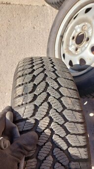 Zimní kola s plechovými disky 165/70 R13 - 5