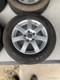 Transporter T5 215/65 r16 c, 215 65 r16 c alu disky + zimáky - 5