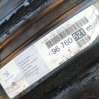 Disky na Peugeot, Opel 7Jx16 ET44 č. AF120 - 5