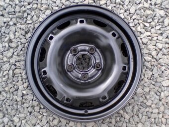 14 plechové disky Škoda Fabia I,II,III,Roomster,VW Polo - 5