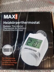 Prodám digitální termostatickou hlavici hd-20 - 5