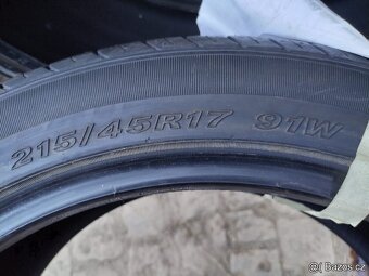 215/45/17 letni pneu NEXEN a HANKOOK 215/45 R17 - 5