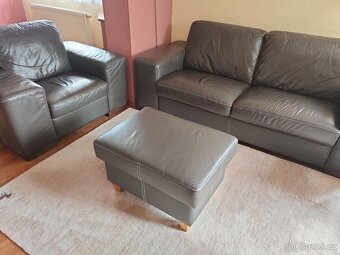 Kožená sedací souprava - 5