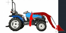 Čelní nakladač pro malotraktor - 5