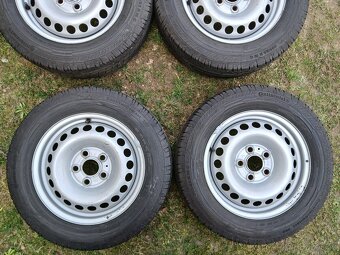 Plechová kola,sada,5x120,ET52,CONTINENTAL,205/65 R16C,4x9,5m - 5