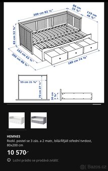 HEMNES IKEA POSTEL - 5