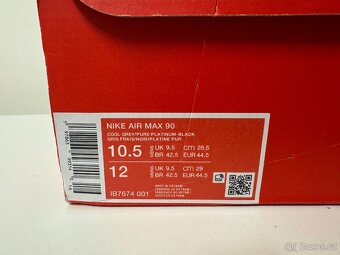 Nike Air Max 90 Cool Grey vel.44,5/28,5cm - 5
