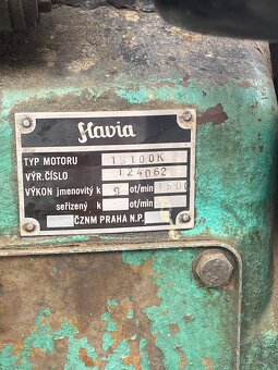Stabilní motor Slavia 1S100K - 5