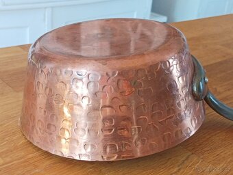 PROFESIONÁLNÍ MĚDĚNÝ HRNEC BAUMALU ALSASKO FRANCIE 70.LÉTA - 5