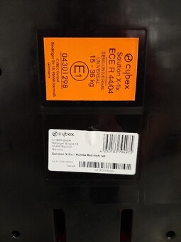 Autosedačka - Cybex Solution X-fix - 5