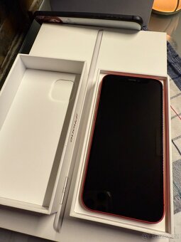 iPhone 12 mini, RED, 128GB, krabička, super stav - 5