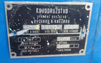 hoblovka s ručním protahem MS 200 - 5