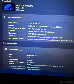 Notebook Dell Vostro 5415 - 5