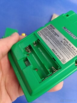 Nintendo Gameboy Pocket Green + Hry - 5