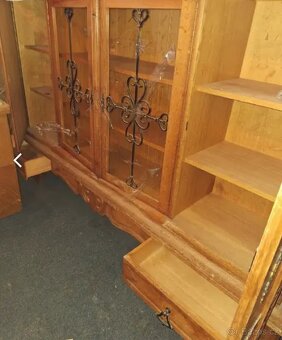 Dřevěná knihovna - skleník - 5