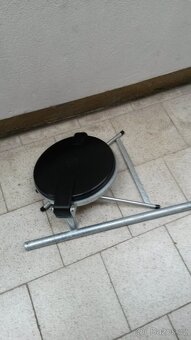 Stojan pro odpadkové pytle 120 l, snadno sestavitelný. - 5