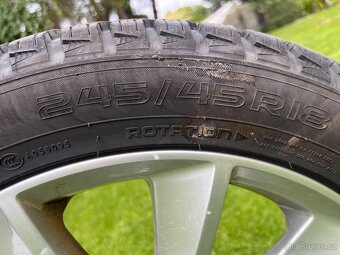 VOLVO kola 8.0Jx18H2 orginál včetně TPMS a pneu - 5