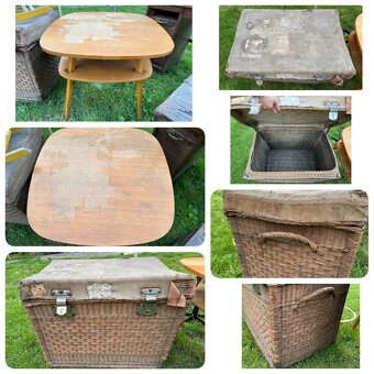 Křesla, stolky, lavice, kufry..ceny 300-500,-za kus VÝPRODEJ - 5