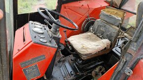 Zetor crystal 8011 + radlice, zadní lžíce a vidle, řetězy - 5