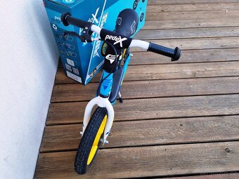 Dětské odrážedlo pedeX easy 12 modro-žluté - 5