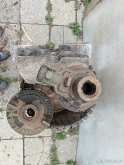 PH. Mayfarth Wien - historický lis na hrozny, ovoce - 5