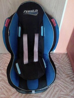 Dětská autosedačka zn. Zenith v modré barvě - 5
