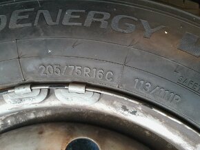 Sada letních pneu 205/75 - 16C na dodávku - 5