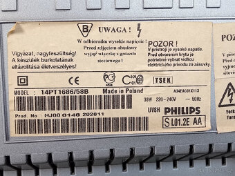 Analogová CRT TV Philips 36 cm - 5