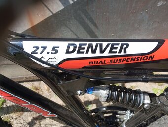 Olpran 27,5" Denver Full Disc Full Suspension černá/červená - 5