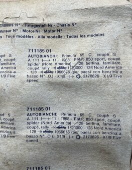 Přerušovač rozdělovače Fiat 850, 128 - 5