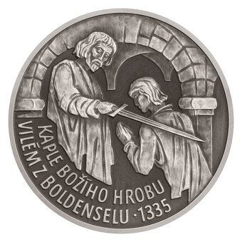 Stříbrná medaile Rytířské řády - Řád Božího hrobu stand - 5