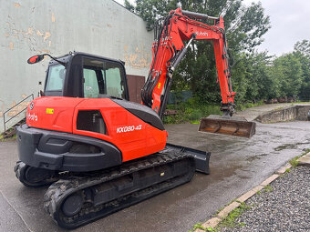 Pásový bagr KUBOTA KX080-4&,8835kg,3-lamané rameno - 5
