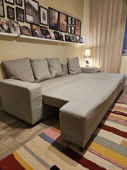 Rozkládací třímístná sedačka s úložným prostorem - 5