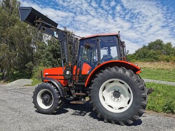 ZETOR 10540 S ČELNÍM NAKLADAČEM QUICKE 640 A SPZ - 5