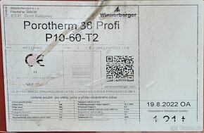 Prodej nových cihel Porotherm 38 Profi - 5